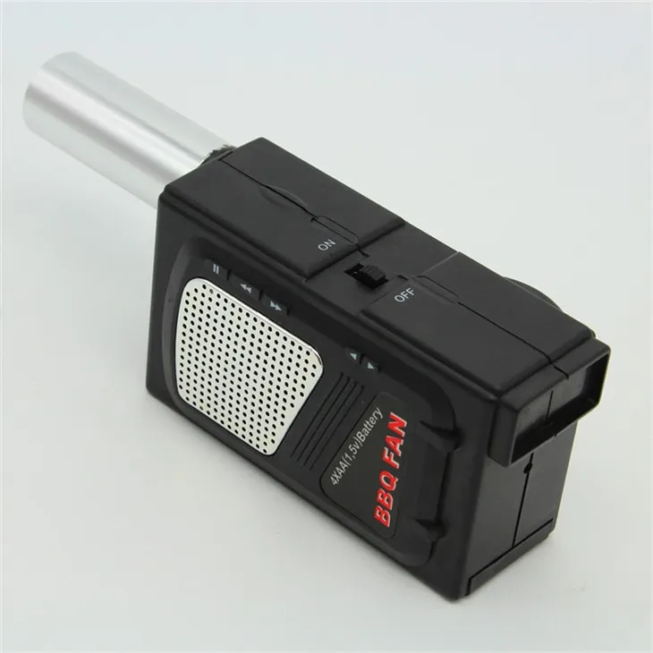 Употреба батерије Роштиљ Ватрогасни вентилатор са ниским нивоом буке ДЦ електрични вентилатор за роштиљ ФД311А