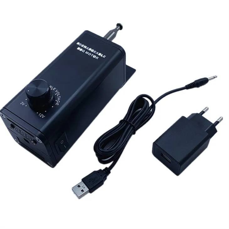 Пуњиви мотор за ражњу са променљивом брзином